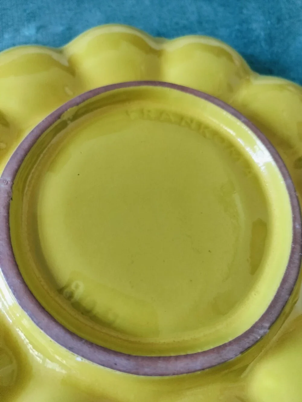 Frankoma vibrant yellow